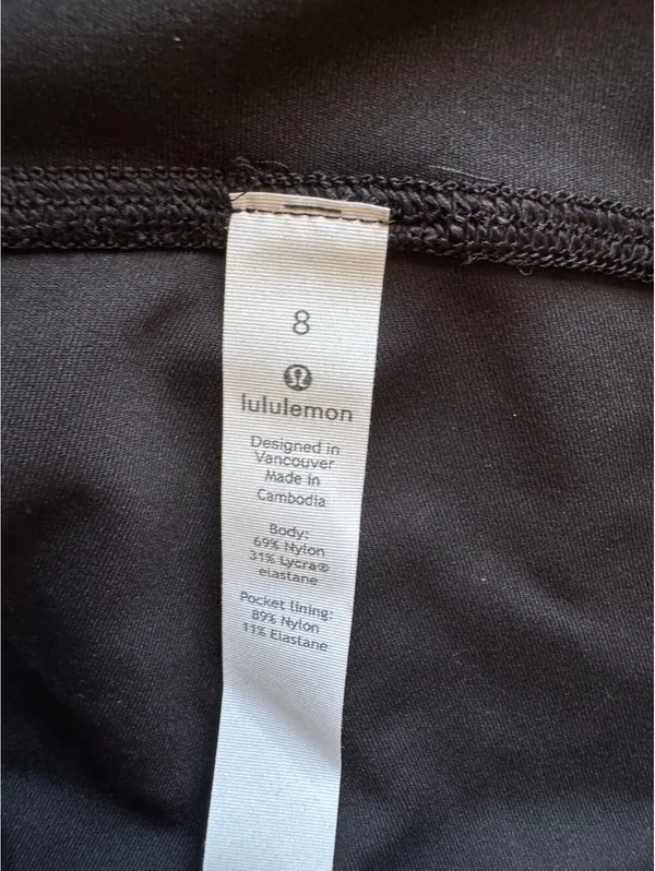 Lululemon Swift Speed With Pockets High Rise 28” Black Size 8 NWT - Image 6