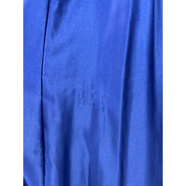 Blondie Nites Womens Juniors Blue Sweetheart Neck Evening Gown Pockets Size 3 - Image 9