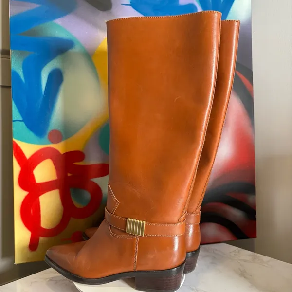 Vince Camuto Women's MELISE Knee High Brown Boot Size 7.5 - Image 10