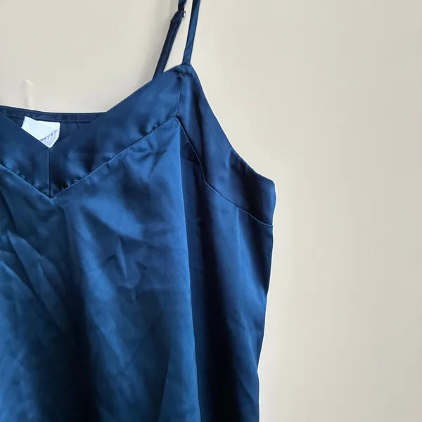 Stars Above navy blue camisole top women's size XS lingerie sleepwear shirt - Image 2