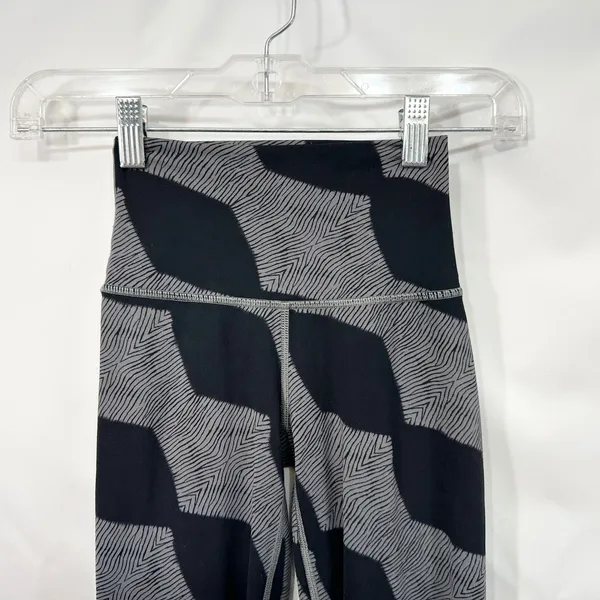 Aerie XXS Leggings Black High Waisted Athletic Chill Play Move Athleisure 1437 - Image 3