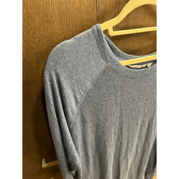 Women's Athleta blue Long Sleeve Criss‎ Cross Midi Dress Size XL - Image 2