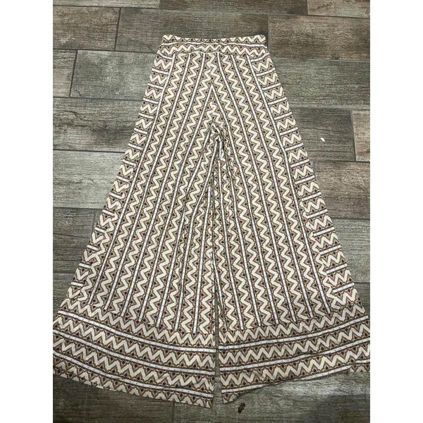Farm Rio Striped Wide-Leg Pants - Image 4