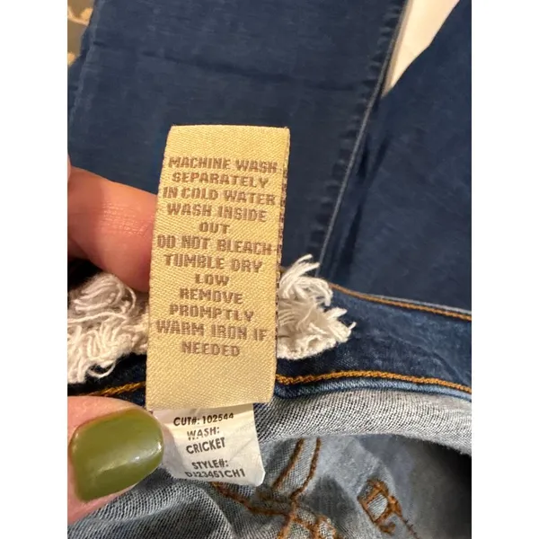 Altar'd State Women's‎ Jeans Flare High Rise Size 9/29 - Image 7