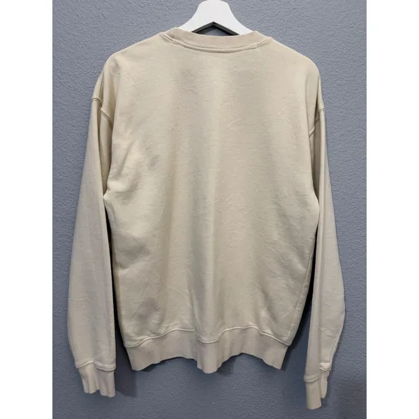 Def Leppard Love Bites Graphic Sweatshirt S Cream Goodie Two Sleeves Oversized - Image 3