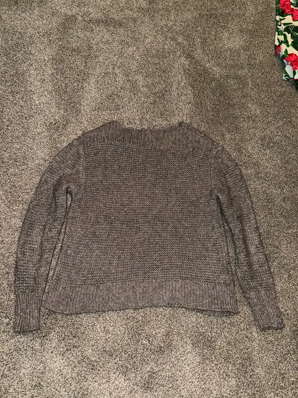 Tommy Bahama Metallic Shimmer Bateau Neck Knit Sweater Size Large - Image 3
