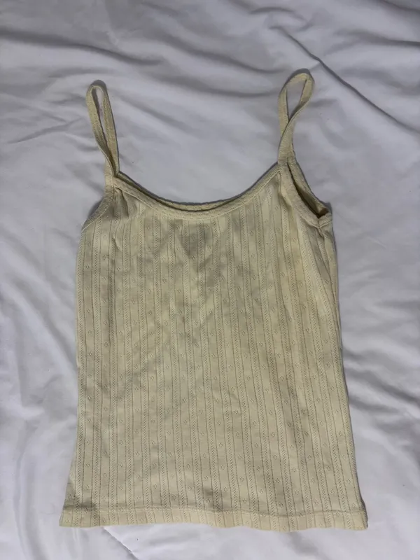 Yellow Brandy Melville Tank Top - Image 3