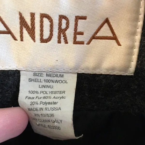 Andrea medium wool grey jacket‎ Gray - Image 6