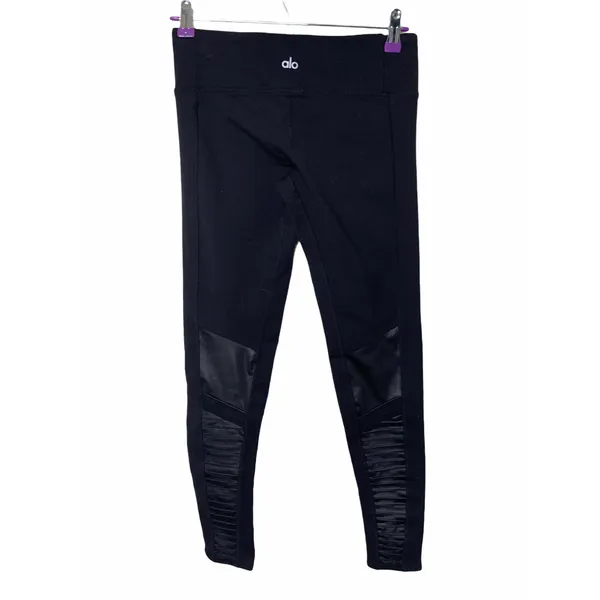 Alo moto leggings black glossy‎ S ASO GIGI Hadid - Image 5