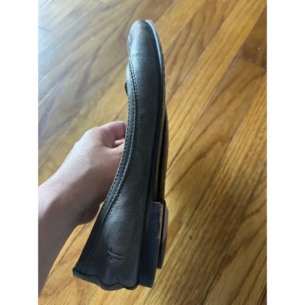 Frye Carson Ballet Flats Brown Leather Women’s Size 6.5B Classic Slip On - Image 6