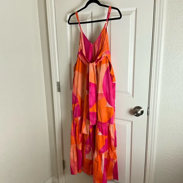 Anthropologie Peixoto multi color Maxi Dress size small - Image 12
