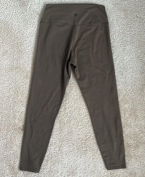 Sage Collective High Waisted Athletic Leggings in Brown Women’s Large - Image 3