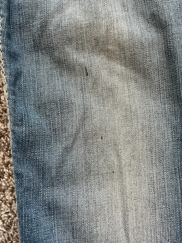 Rock Revival Y2K Denim Capris Ultra Low Rise McBling Bedazzled Pockets Size 27 - Image 2