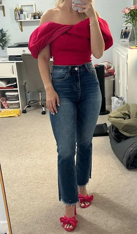Showpo Off the Shoulder Top - Image 2