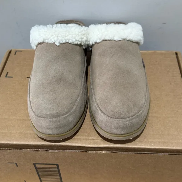 Hari Mari Tia Leather Slipper, Storm Size‎ 8 Tan - Image 8