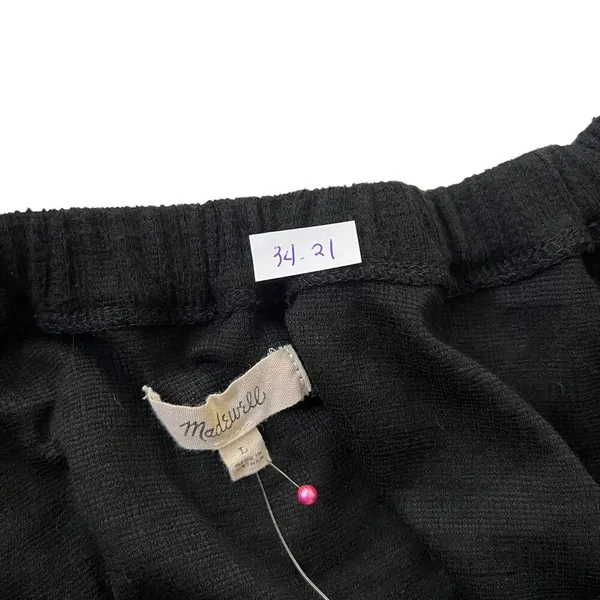 Madewell Black Crop Top Women Size Large | 34-21 - Image 4