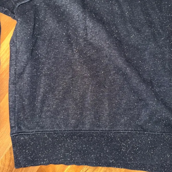 Under Armour Women's‎ Pullover Mock Neck Sweatshirt crop Long Sleeve Top Black - Image 2