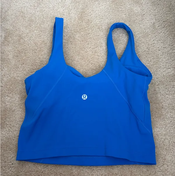 Lululemon Vibrant Blue Align Tank - Image 2