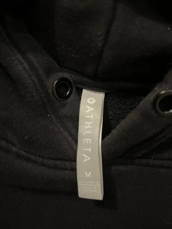 Athleta Black Hoodie - Image 2