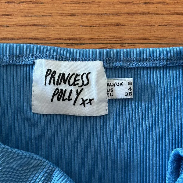 Princess Polly Blue Skirt - Image 2
