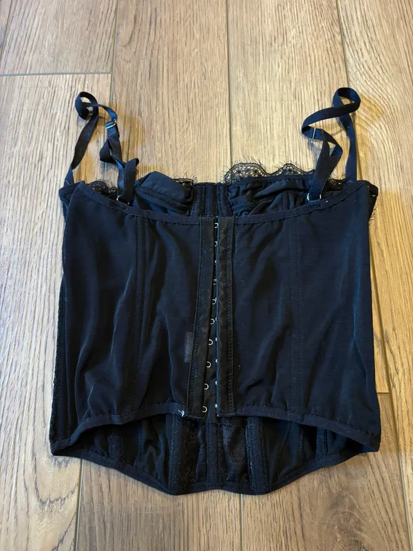 Corset Top Black - Image 2