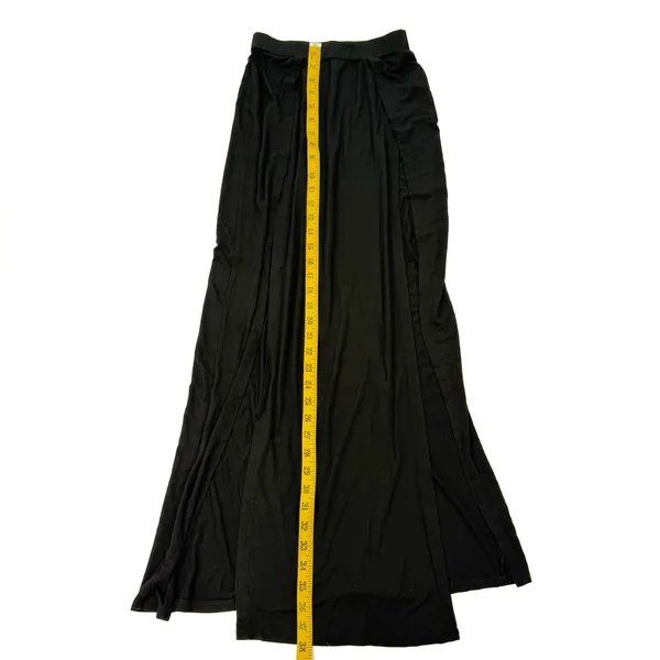 High Waist Maxi Skirt High Rise Split Skirt Beach Cover Up Casual Skirt Stretchy - Image 5