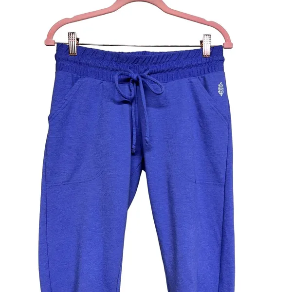 Free People‎ Movement Sunny Skinny Sweatpant Joggers Purple Women’s Size Small - Image 3