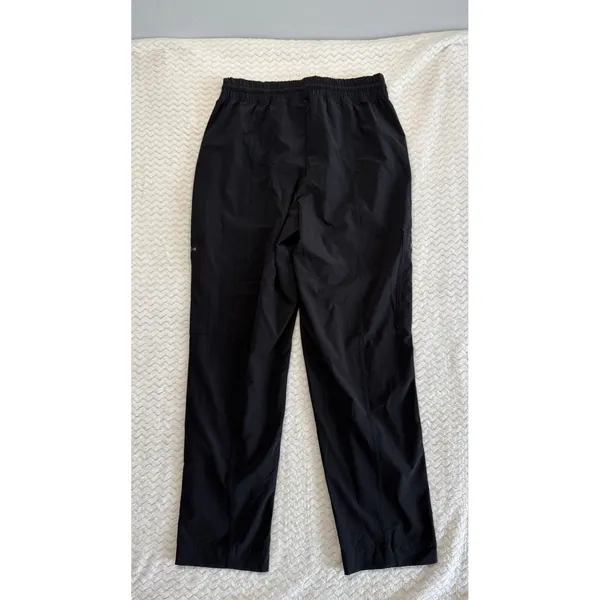 Athleta Womens Black High Rise Cargo Pants Zipper Pockets Size 6 - Image 2