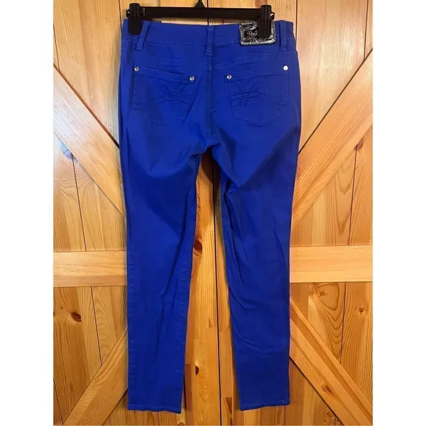Rocawear Blue Skinny Leg Women'S Denim Jeans Size Small (2316) - Image 4