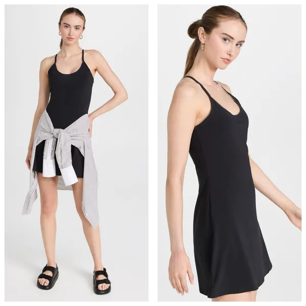 Outdoor Voices Exercise Dress Size Small Black Athleisure Workout - Image 8
