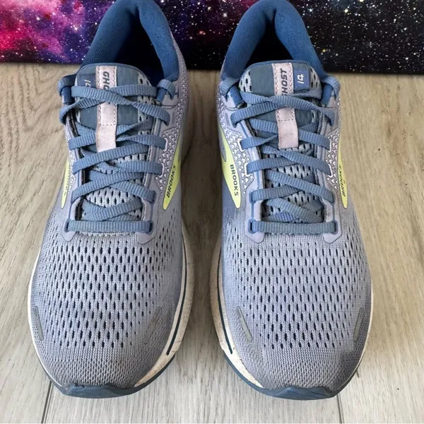 Brooks Ghost 14 Road Running Shoes Women's Size 9.5 Purple Sneakers Athletic Gym - Image 2