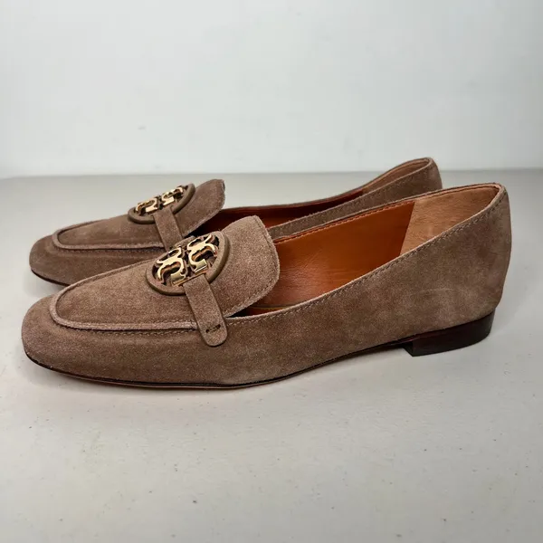 Tory Burch Miller Suede Loafers Size 7 - Image 6
