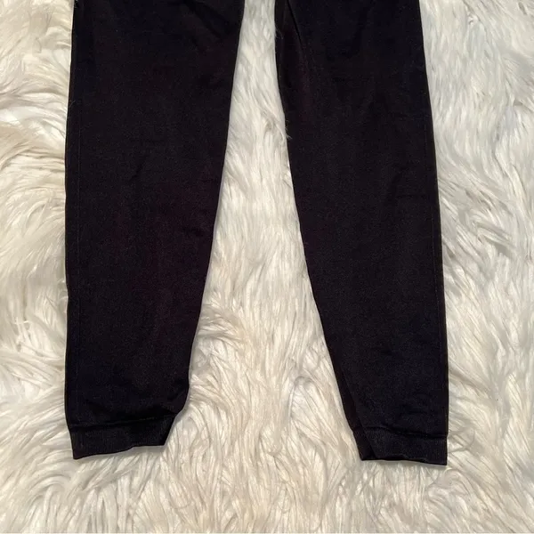 Women's‎ Cropped Leggings Black Seamless Butt Lifting Cropped High-Rise - Image 3