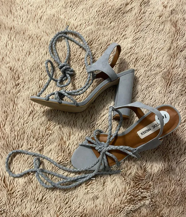 Baby Blue Samarie Sandals - Image 3