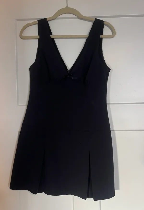 Motel Princess Polly Ristia Mini Dress Navy - Image 8