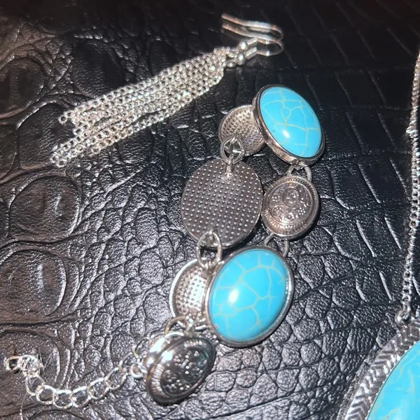Turquoise 3‎ pc jewelry set - Image 3