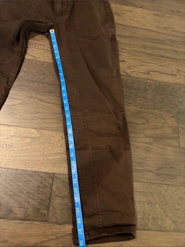 New with Tags Pilcro The Wanderer Relaxed Mis Rise Pant Sz 27 - Image 11