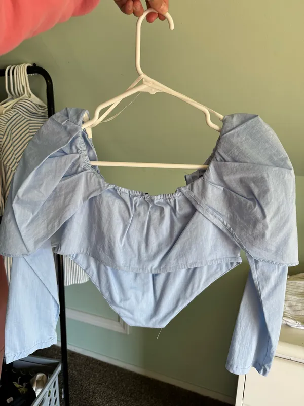 Princess Polly Top Corset Blue - Image 3
