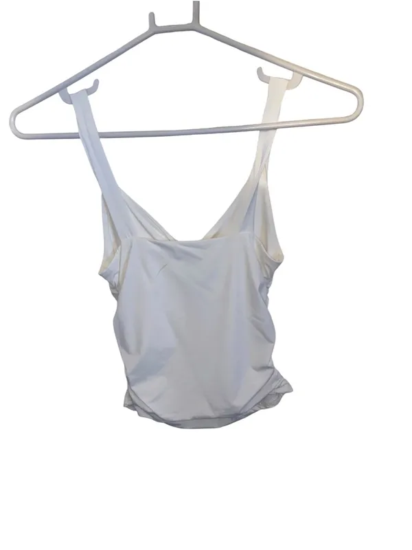 Ally. Ruched V-Neck Camisole Active wear tank top basic work out gym athleisure - Image 6