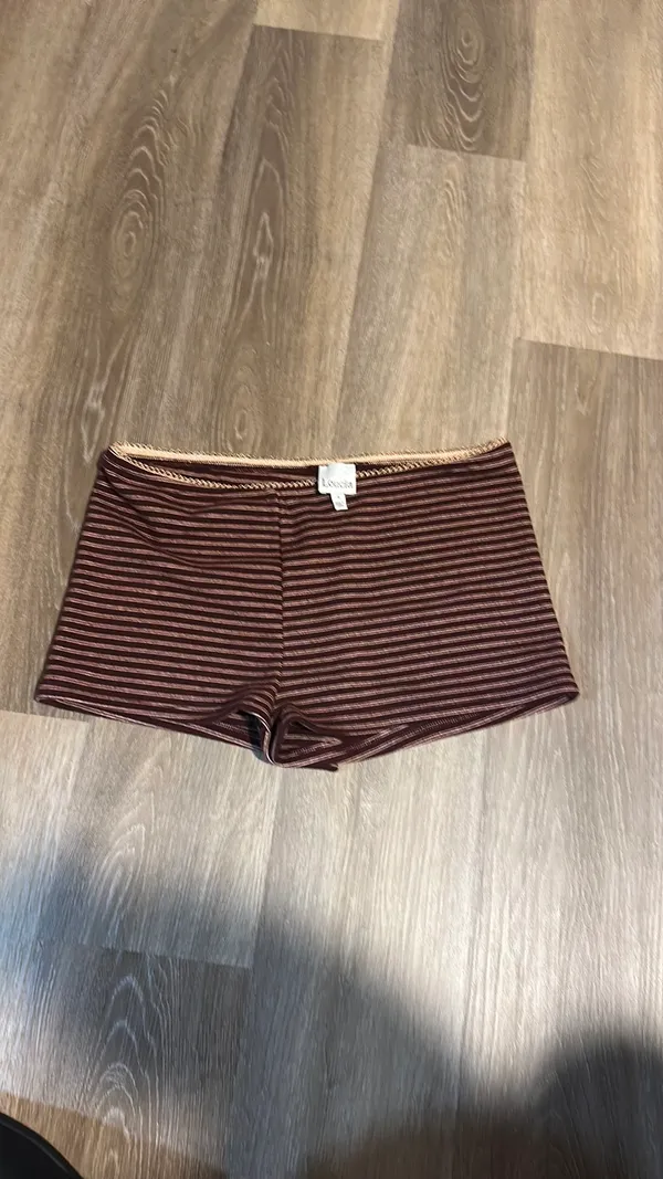 Loucia Strope Pajama Lounge Set Brown - Image 2