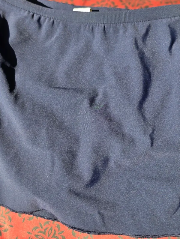 Swim Skirt Bottoms Navy Blue 10 - Image 2