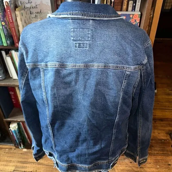Universal Thread distressed basic X denim Freeborn jacket - Image 2