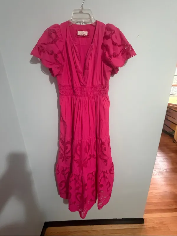 By Anthropologie The Somerset Maxi Dress: Cutwork Edition - Image 5