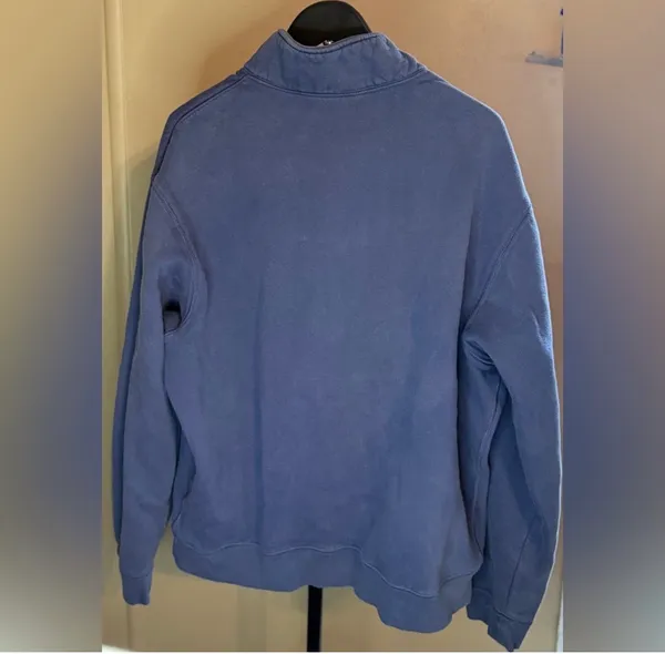 Nike Men's Full Zip-Up Blue Jacket Large Headphone Pocket  - Image 5