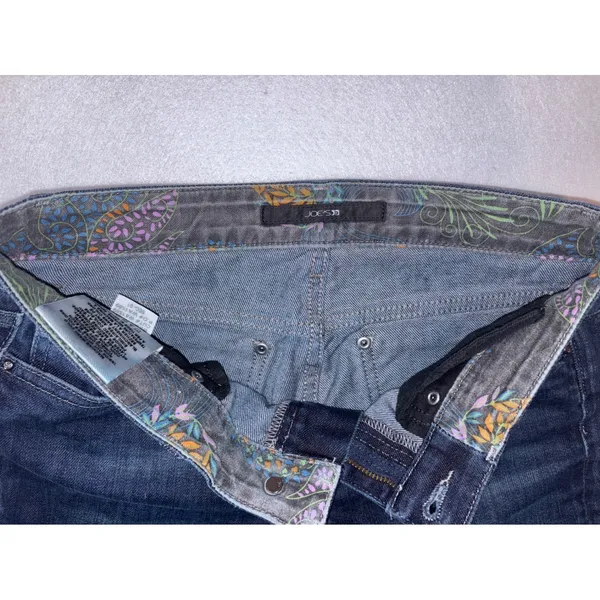 Joes Jeans Provocateur Bootcut Dark Wash Low Rise Blue Denim Pants Womens Sz 24 - Image 5