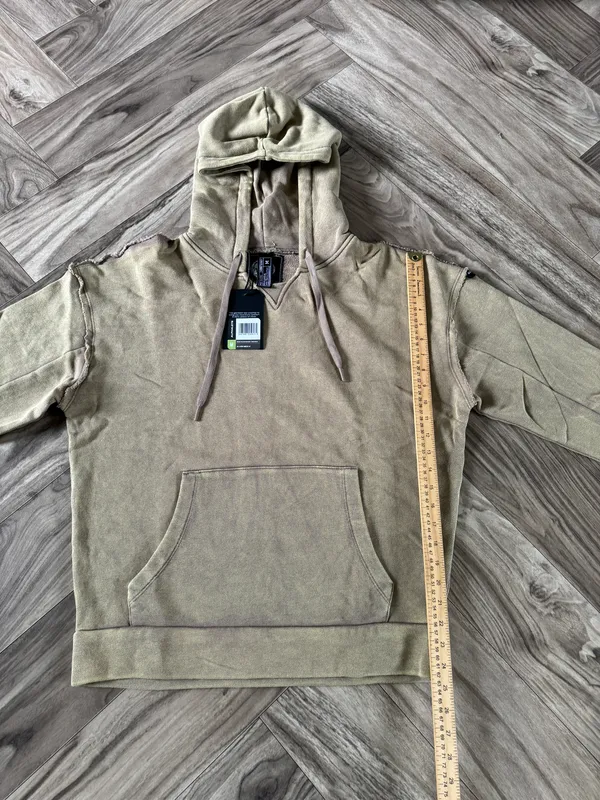 Alphalete Women’s Terry Oversized Hoodie - Smokey Quartz ,Size Medium - Image 5