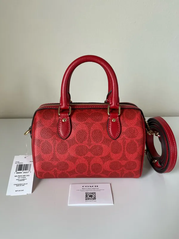 Coach Mini Rowan Crossbody Bag - Image 3