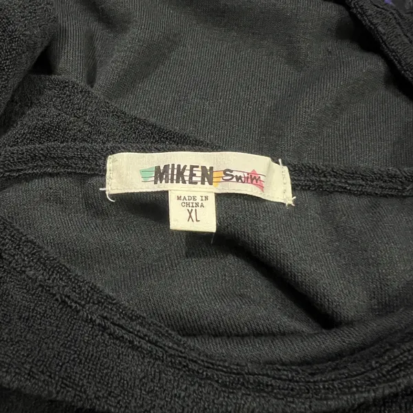 Miken Swim (XL) Cami Strap Terry Cloth Cropped Tank Top Vacation Beach Coverup - Image 4