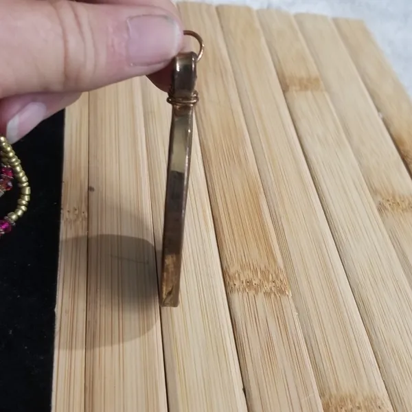 Seed bead Pendant Red - Image 2