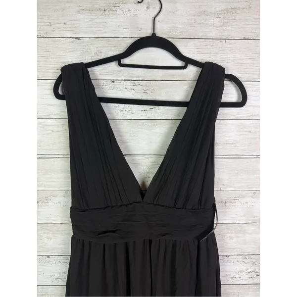 Lulus Heavenly Hues Black Maxi Dress Size XS - Image 4